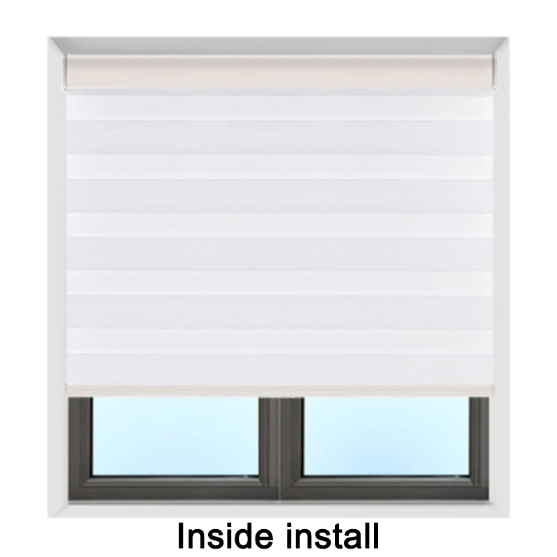 Inside mount zebra blinds