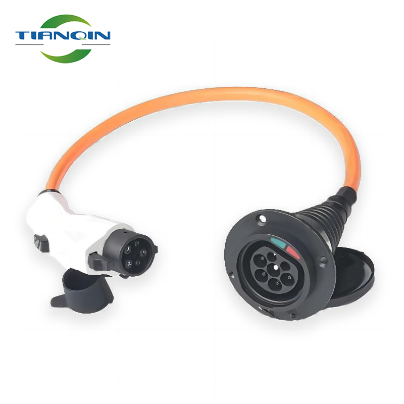 SAE J1772 to IEC 62196-2 EV Plug Type 1 to Type 2 Male EV Charging cable