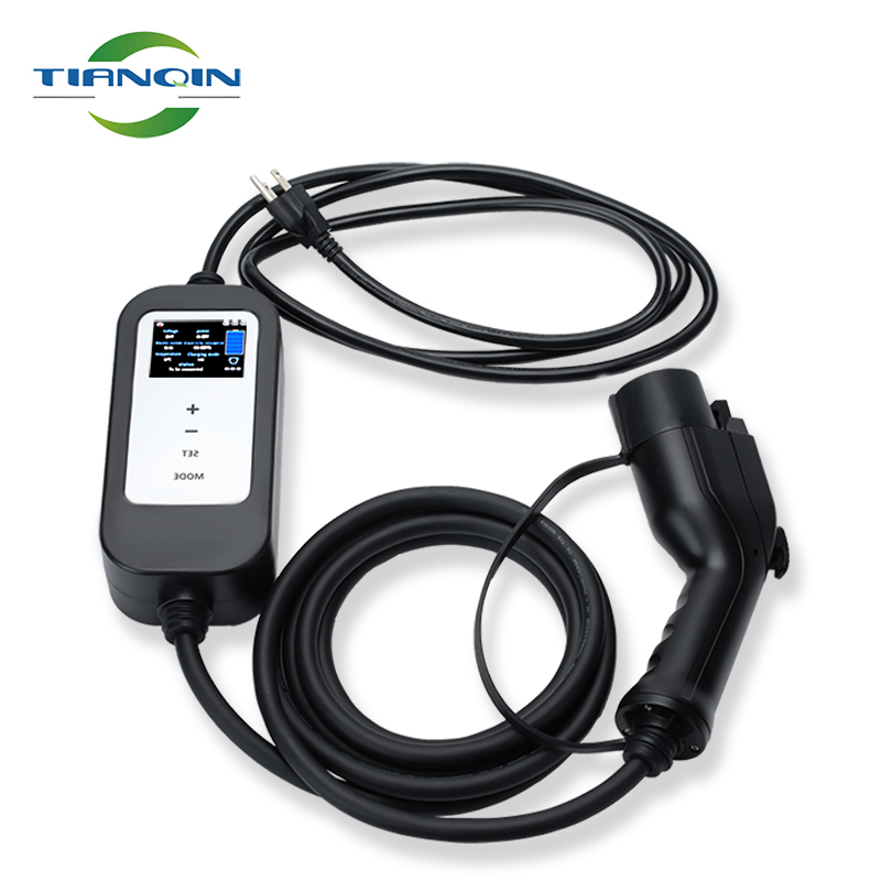 EV 16A portable electric car charger Type1 charger for electric vehicles 3.5kw 7kw American plug