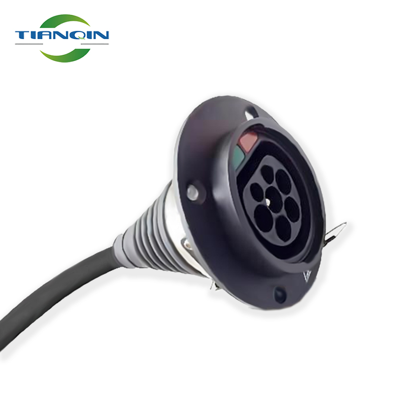 Ev charger cable type 2 connector ev plug to socket