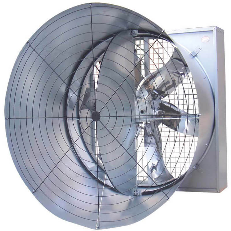 54 pollici pollame pollo fattoria ventilazione farfalla cono ventilatore