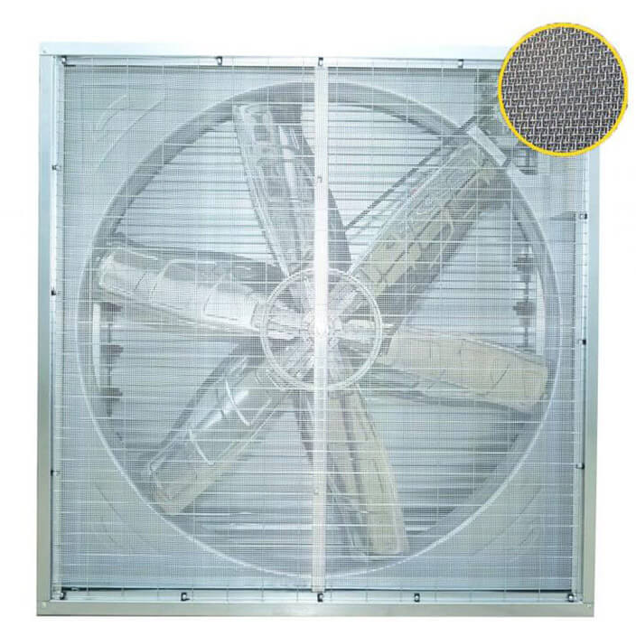 Anti Insect Greenhouse Ventilation Humidity Resistant High Velocity Box Fan