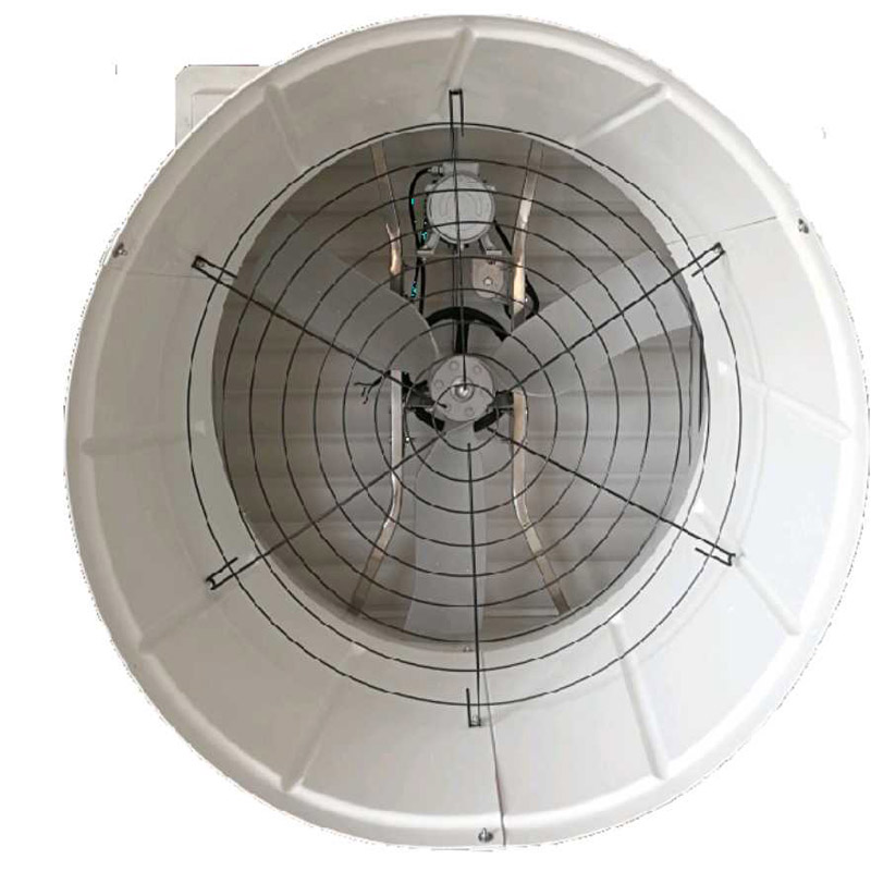 가축 농장 환기 유리 섬유 FRP 콘 배기 팬