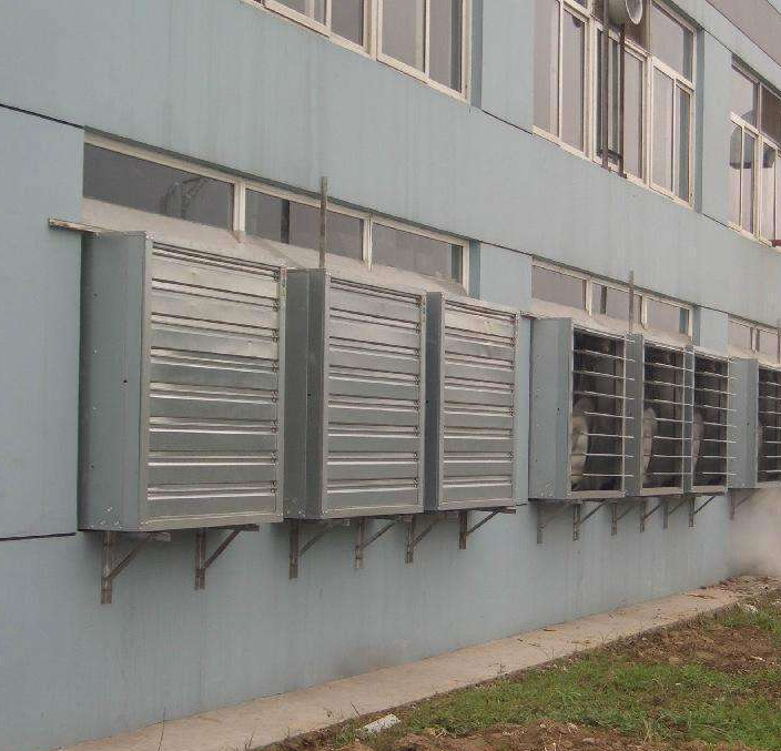 Hot-dip Galvanized Heavy Hammer Standard Shutter Ventilation Fan