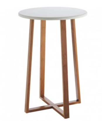 Lacquer Tall Side Table